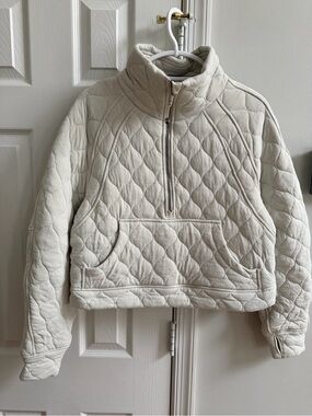 Lululemon Quilted Half-Zip Pullover